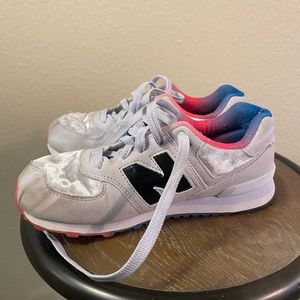 Girls New Balance 574 size 4
